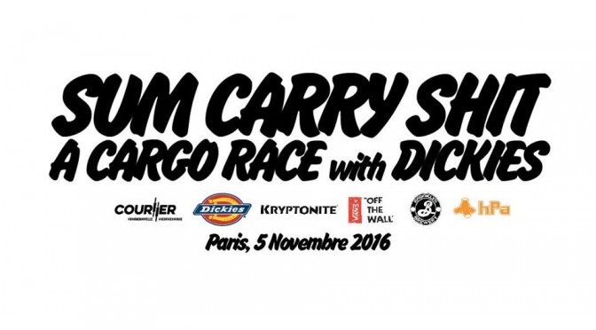 5th of Nov : CARRY SHIT CARGO RACE, #Paris