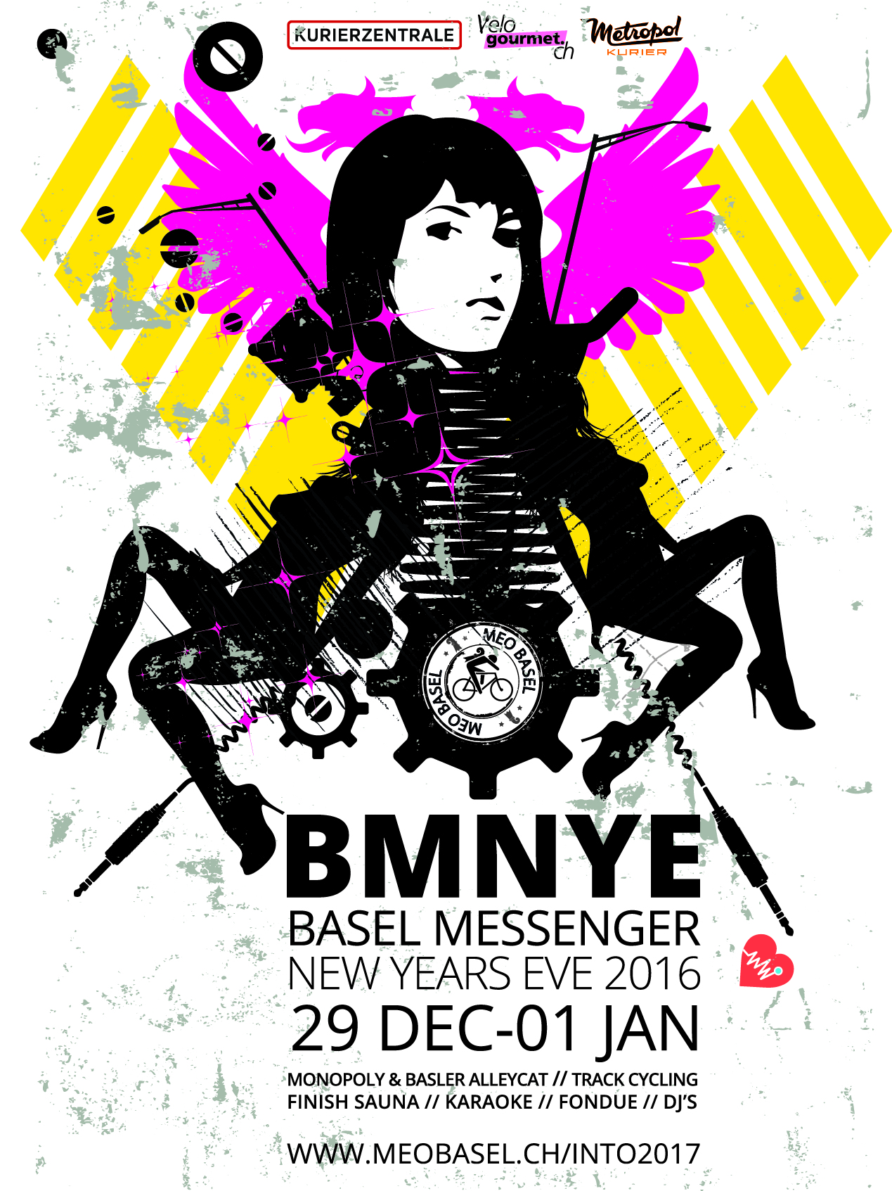 29.Dec – 1st. Jan BMNYE Basel Messenger New Years Eve